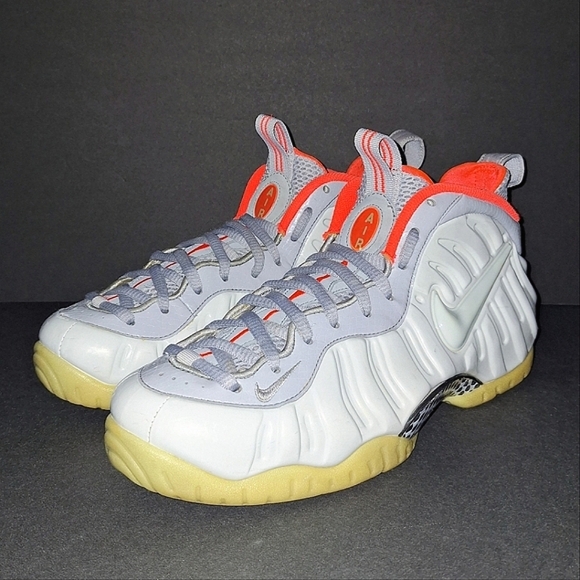 NIKE AIR FOAMPOSITE PRO PREMIUM "PURE PLATINUM" Men's Size 9.5 - Picture 2 of 14